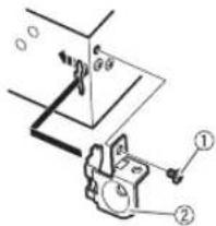 PIONEER MVHS100UBG - Using the included bracket - 1