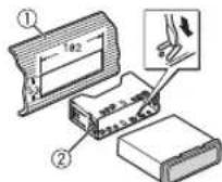 PIONEER MVHS100UBG - DIN mount installation - 1