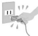 PANASONIC FPDP30 - ぬれた手で抜き差ししない - 1