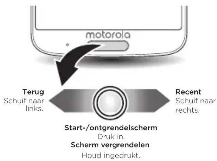 MOTOROLA Moto G6 plus - Bediening met een druk op de knop - 1