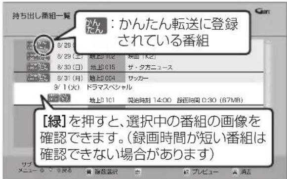 PANASONIC DMRUBZ1030 - ④ 番組を選び、を押す - 1