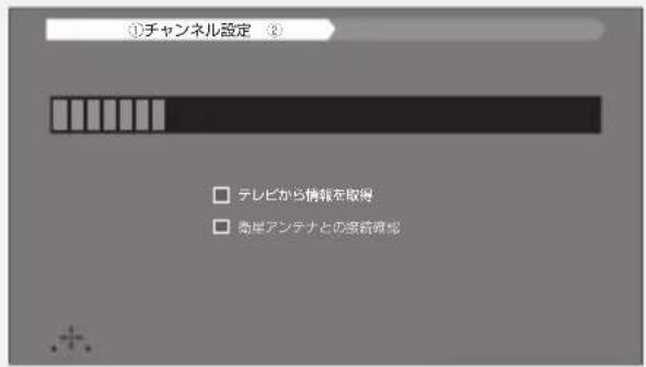 PANASONIC DMRUBZ1030 - 設定2 かんたんチャンネル設定 - 1