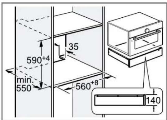 BOSCH BIC510NS0 - Einbau im Schrank - 1