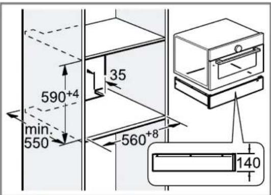 BOSCH BIC510NS0 - Inbouw in kast - 1