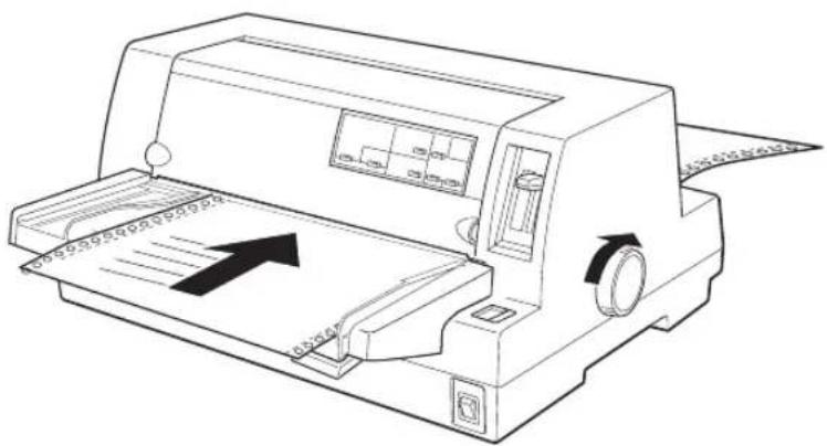 EPSON VP2300 - ● 連続紙が詰まったときは - 2