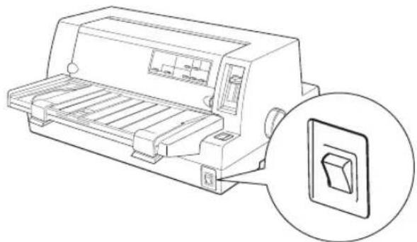 EPSON VP2300 - 連続紙のセットと排紙 - 3