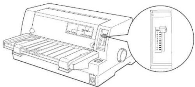 EPSON VP2300 - 単票紙のセットと排紙 - 3