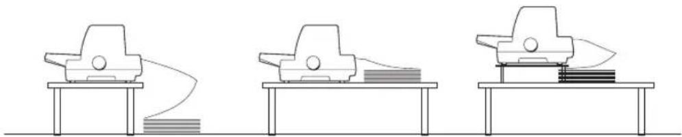 EPSON VP2300 - 連続紙のセットと排紙 - 1