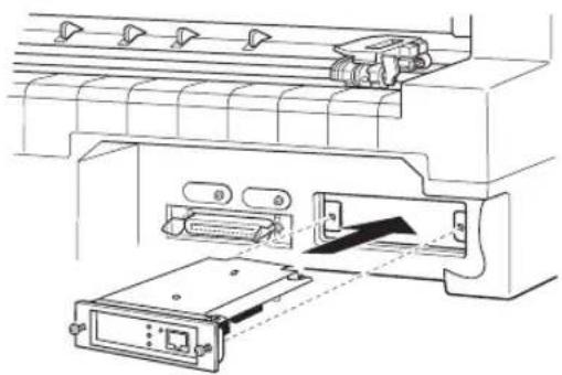 EPSON VP2300 - インターフェイスカードの取り付け - 3