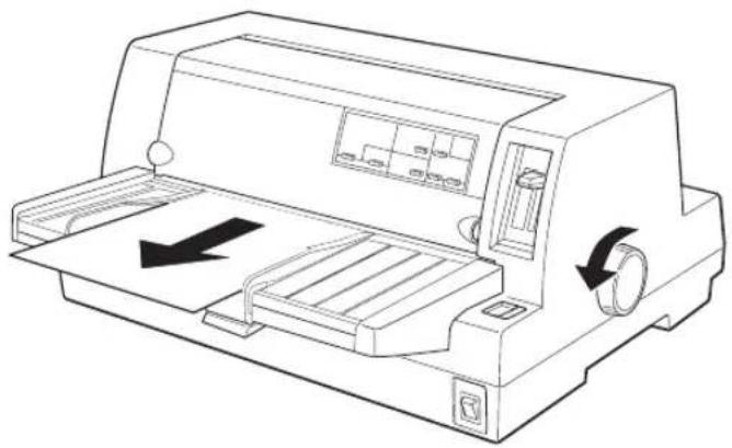 EPSON VP2300 - ● 連続紙が詰まったときは - 5