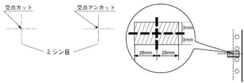 EPSON VP2300 - ミシン目の入れ方 - 3