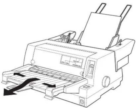 EPSON VP2300 - 操作パネルの[給紙方法]ボタンを押して、給紙位置を[単票紙／CSF1]に設定します。 - 1