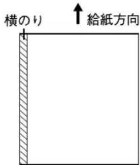 EPSON VP2300 - 単票複写紙の綴じおよび給紙方向 - 2