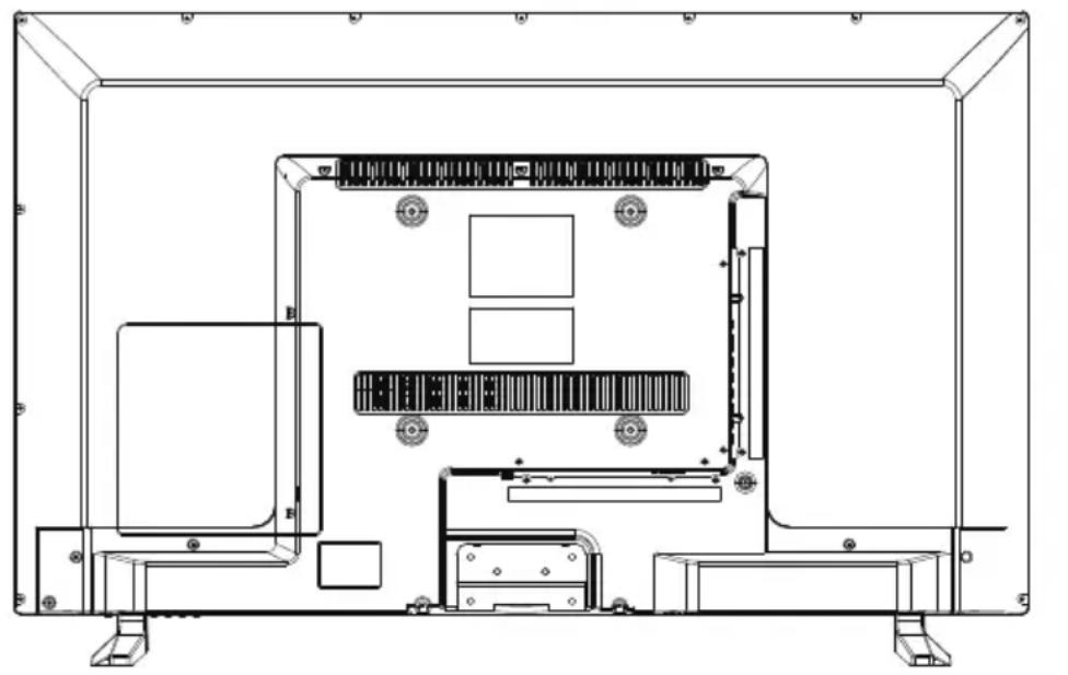 DENVER LED4072T2CS - Vuedface - 2