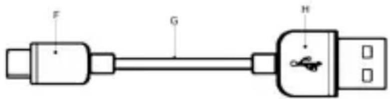 DENVER PBA6001C MK2 - Tuotteen osat - 6