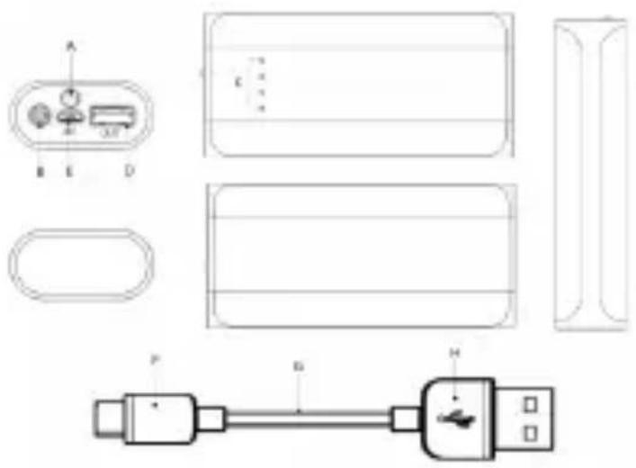 DENVER PBA4001 MK2 - Oversigt over produktet - 1