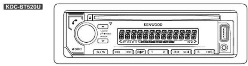 KENWOOD KDCBT520U - FONCTIONNEMENT DE BASE - 2