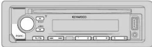KENWOOD KDCBT520U - RADIO - 1