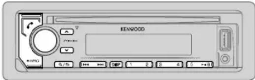 KENWOOD KDCBT520U - BLUETOOTH — Mobiele telefoon - 1