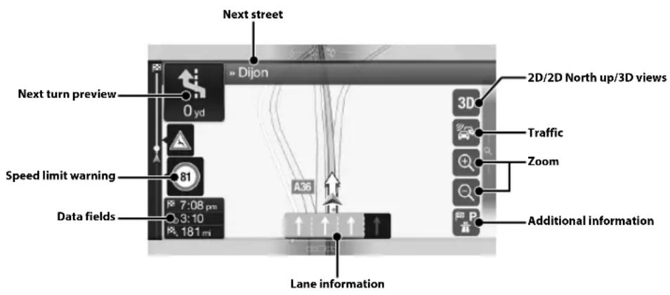 ALPINE INEW710DC - Map Functions (X902D/X802D-U/INE-W710D only) - 1