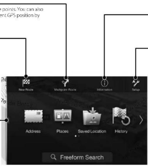 ALPINE INEW710DC - Access the Map - 1