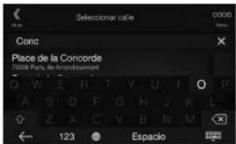 ALPINE INEW710DC - Establecer un destino (X902D/X802D-U/INE-W710D solo) - 3