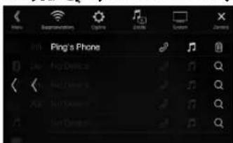 ALPINE INEW710DC - Łączenie z urządzeniem zgodnym z Bluetooth (Parowanie) - 3