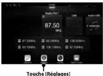 ALPINE INEW710DC - Comment raccorder l'appareil à un périphérique compatible Bluetooth (jumelage) - 1