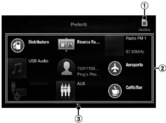 ALPINE INEW710DC - Funzione Preferiti - 1