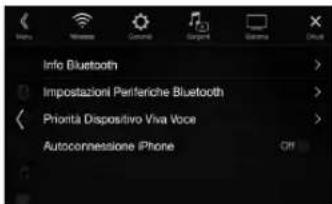 ALPINE INEW710DC - Connessione di un dispositivo compatibile con Bluetooth (accoppiamento) - 2