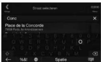 ALPINE INEW710DC - Een bestemming invoeren (alleen X902D/X802D-U/INE-W710D) - 3