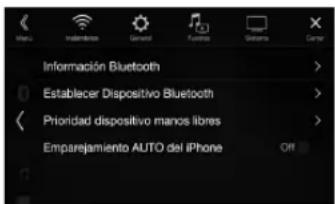 ALPINE INEW710DC - Cómo conectar un dispositivo compatible con Bluetooth (emparejamiento) - 2