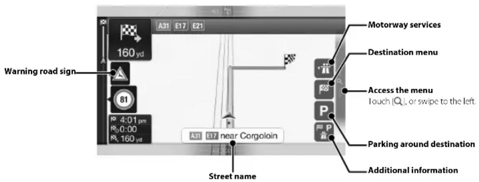 ALPINE INEW710DC - Map Functions (X902D/X802D-U/INE-W710D only) - 2