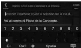 ALPINE INEW710DC - Impostazione di una destinazione (solo X902D/X802D-U/INE-W710D) - 4