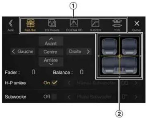 ALPINE X802DCU - Ecran Fad./Bal. - 1
