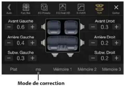 ALPINE X802DCU - Réglage: - 1