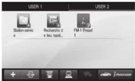 ALPINE X800DV - Appuyez sur un apparéil BLUETOOTH enregistré, puis appuyez sur la touche [OK]. - 1