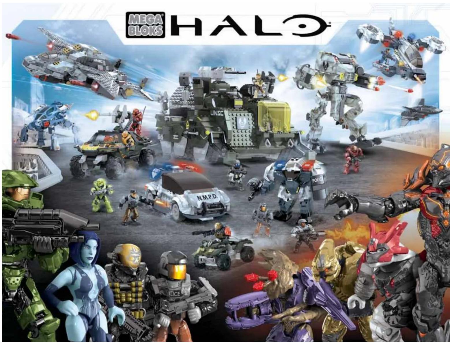 Mega Bloks Unsc Attack Gausshog - 2