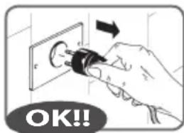 RGV 110920 - Bevor Sie das Gerät elektrisch anschliessen, stellen Sie sicher, dass die Spannung mit den Angaben auf dem Typenschild (siehe Seite 94) übereinstimmt. - 1