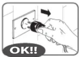 RGV 110920 - Avant de brancher l'appareil, assurez-vous que la tension correspond aux specifications sur la plaque signalétique (voir page 70). - 1