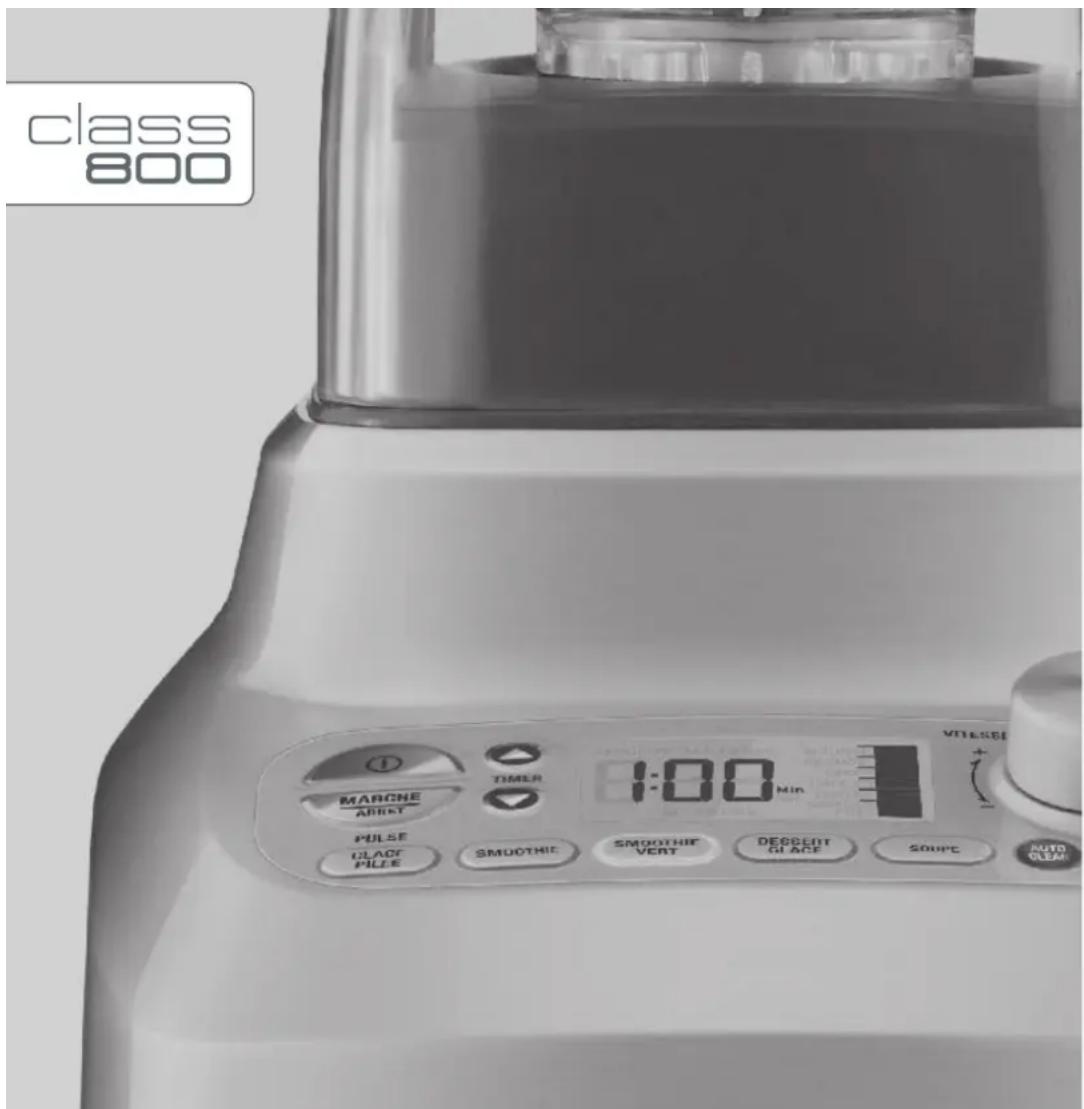 RIVIERA & BAR Le Boss BL870A - notice d'utilisation - 2