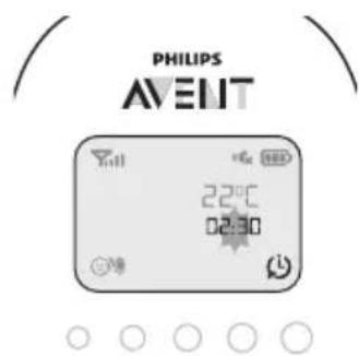 PHILIPS AVENT SCD720 - Taimep 3a yac Ha xpaheHe - 1