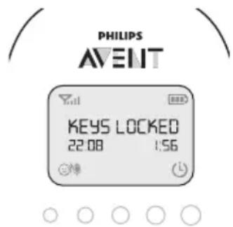 PHILIPS AVENT SCD720 - Tastelås - 1