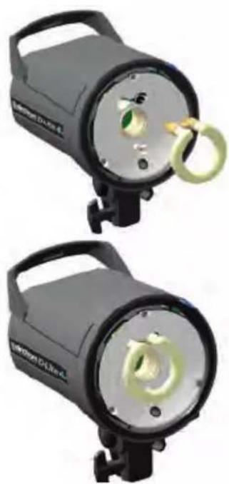Elinchrom DLite RX 24 - Display Anzeige Werte mit den Blitzleistungstasten „auf - ab“ einstellen - 3