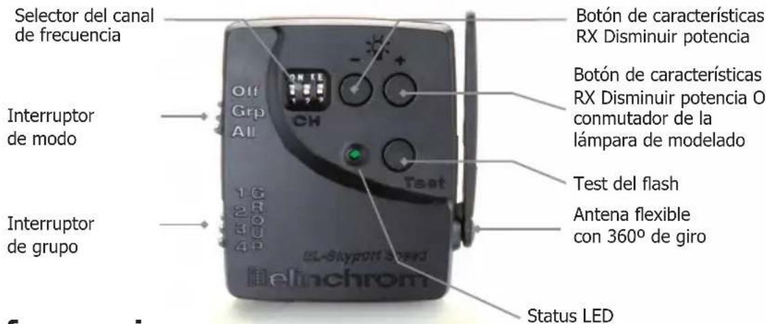 Elinchrom DLite RX 24 - Conector para la zapata del flash con articulación de tornillo - 2