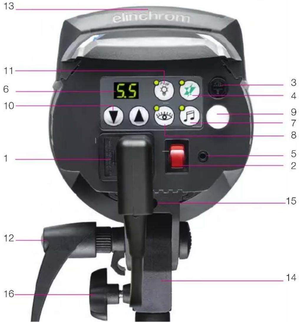 Elinchrom DLite RX 24 - Einstellichtsicherung - 1