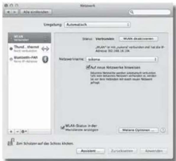 Maginon Powerline AdapterKit - Déterminer l'adresse du réseau sur les systèmes Mac - 2