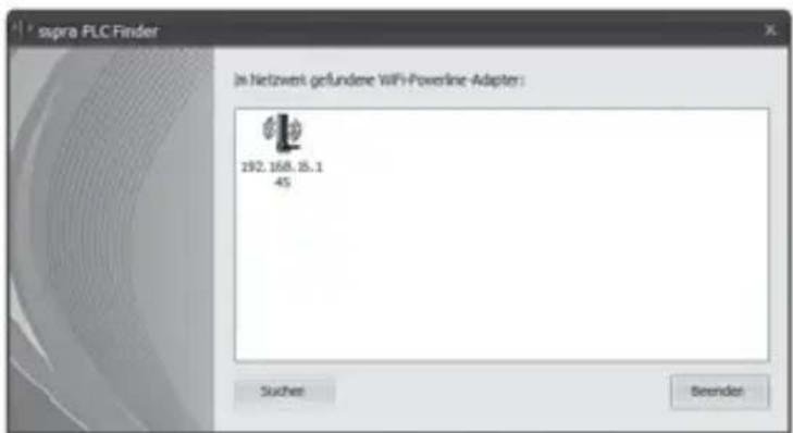 Maginon Powerline AdapterKit - Netzwerkadresse auf Windows-Systemen ermitteln - 2