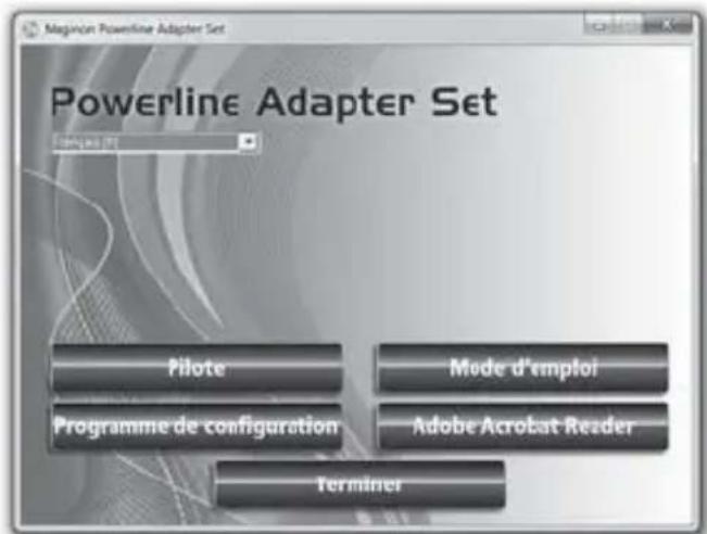 Maginon Powerline AdapterKit - Installation du logiciel - 1