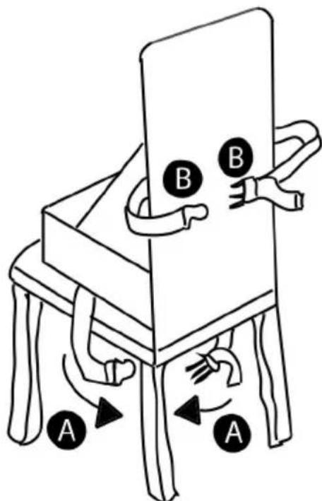 Topmark Up T7036 - PLACING THE UP SEAT ON A CHAIR - 1